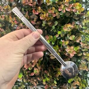 BOMBA INOX LEVEMENTE CURVADA 21CM