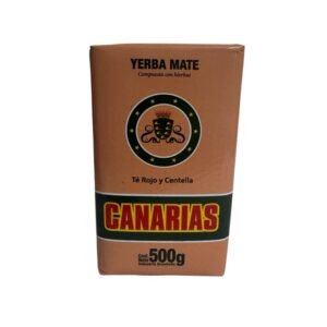 ERVA-MATE CANARIAS CHÁ VERMELHO E CENTELLA 500G